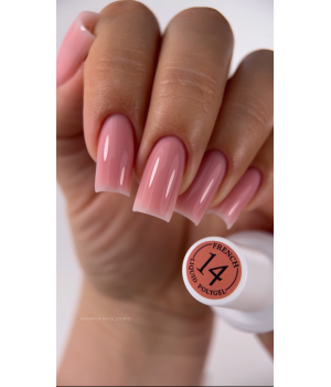 Рідкий полігель Crooz Liquid Polygel French №14, 15 мл
